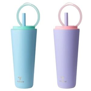 Halo Pastel Blue and Purple Tumblers
